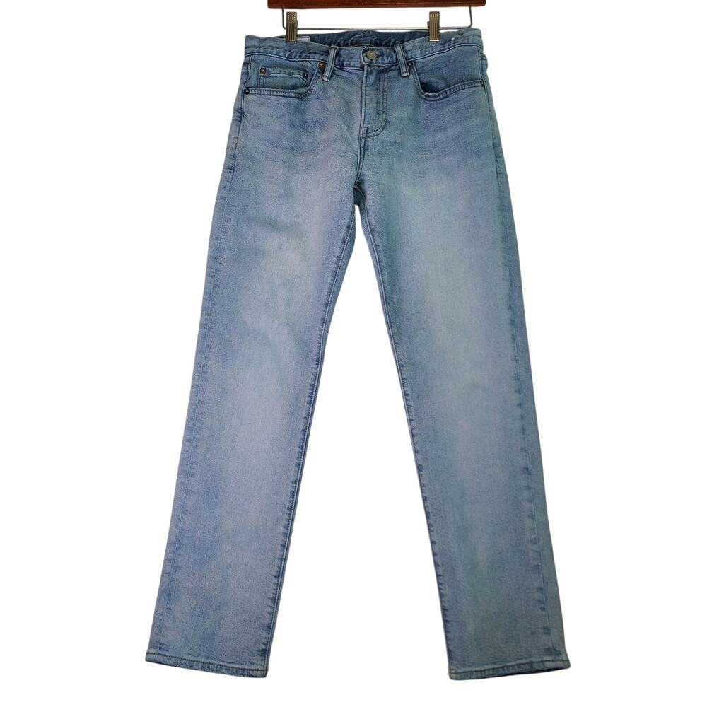 Gap Men's Slim Gap Flex Light Wash Denim 30/30 Straight Pants